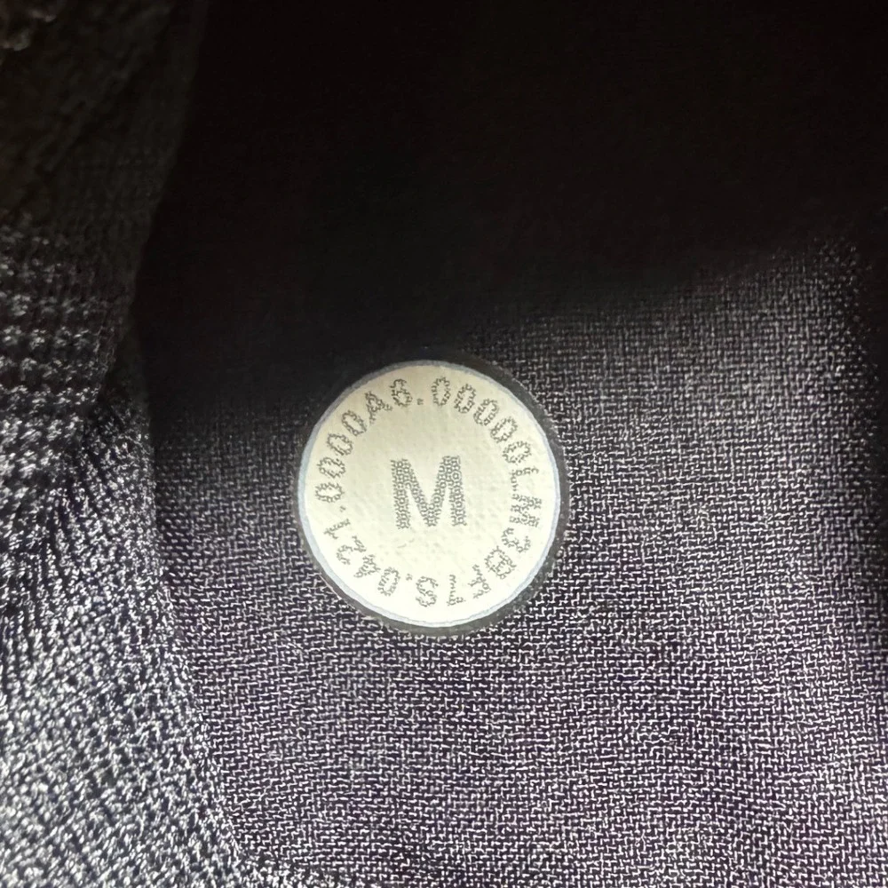 Lululemon At Ease Hoodie Mens M Heathered‎ grey Textured Pullover LM3BF7S $150